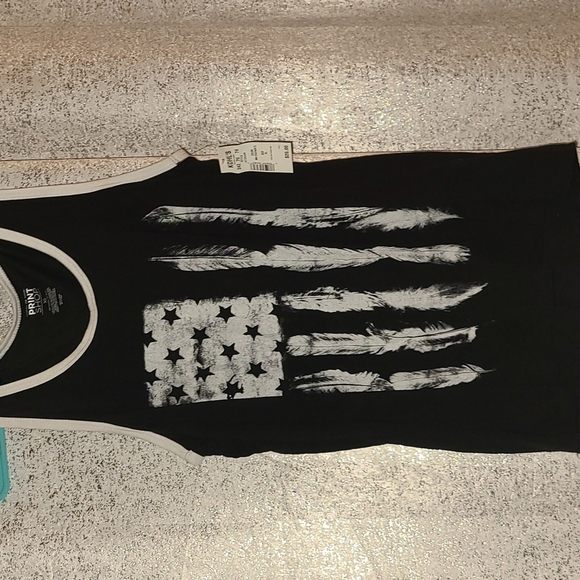 NWT American Flag Tank Top Size XL - Picture 1 of 4